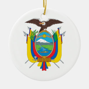 Ecuador Jackar Arm Julgransprydnad Keramik
