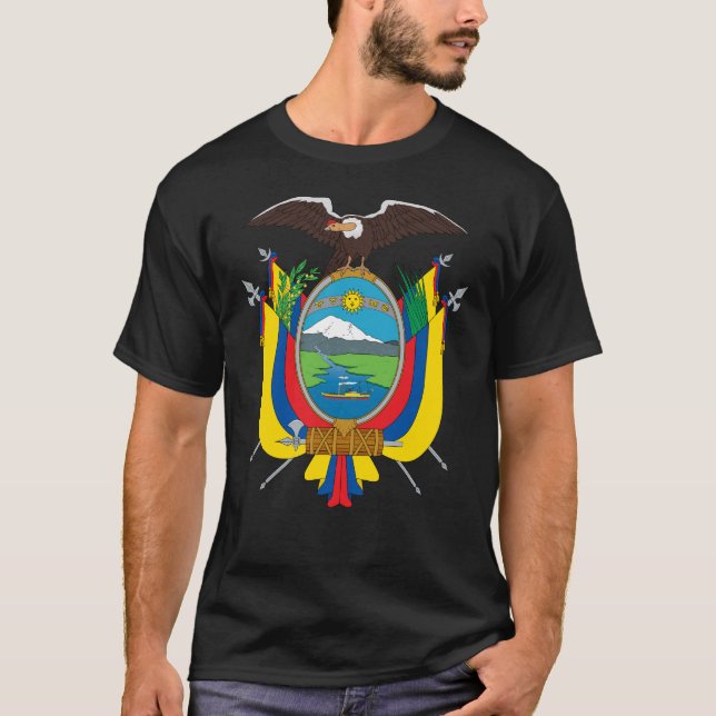 Ecuador Jackar Armar T-shirt (Framsida)