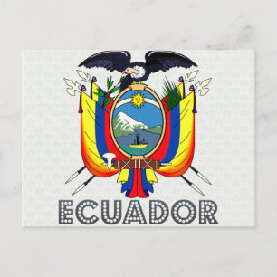 Ecuador Jackar om Arm Vykort