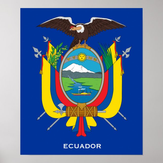 ECUADOR* Jackar Poster Arm (Framsidan)