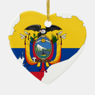 Ecuador Julgransprydnad Keramik