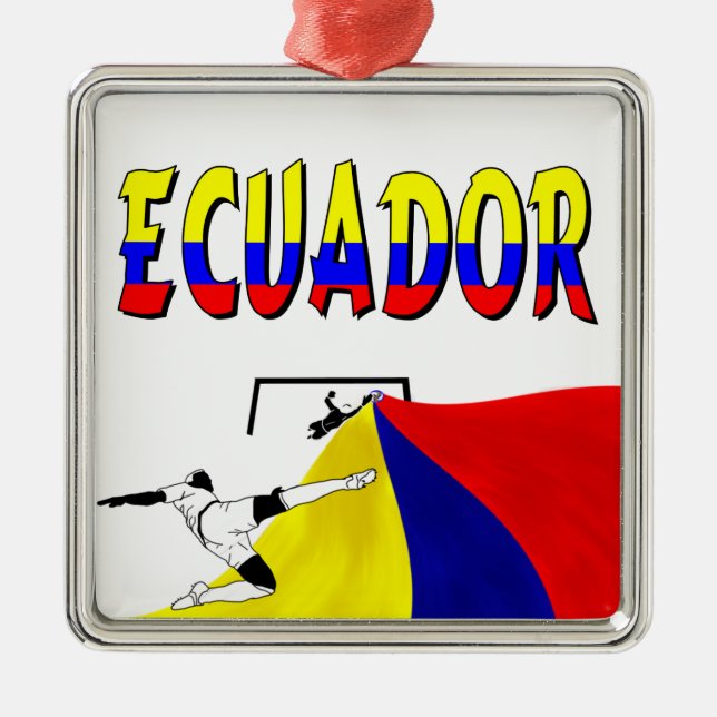Ecuador Julgransprydnad Metall (Framsidan)