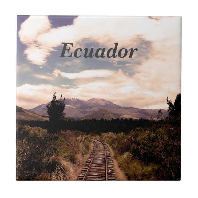 Ecuador Kakelplatta (Framsidan)