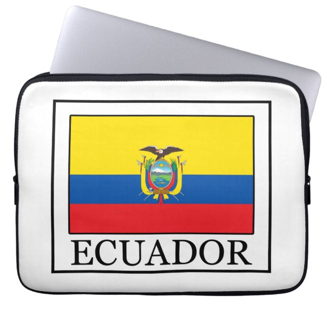 Ecuador laptop sleeve (Framsidan)