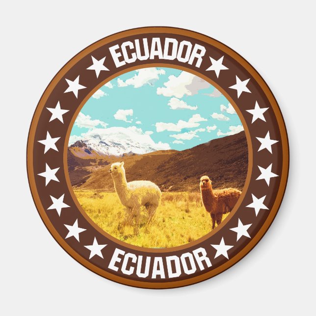 Ecuador Magnet (Framsidan)