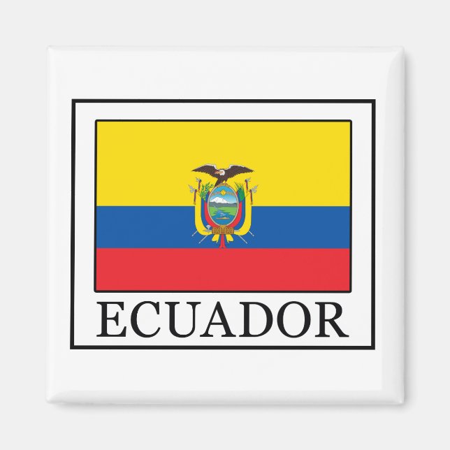 Ecuador Magnet (Framsidan)