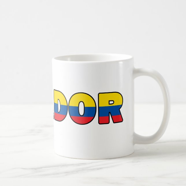 Ecuador mugg (Höger)