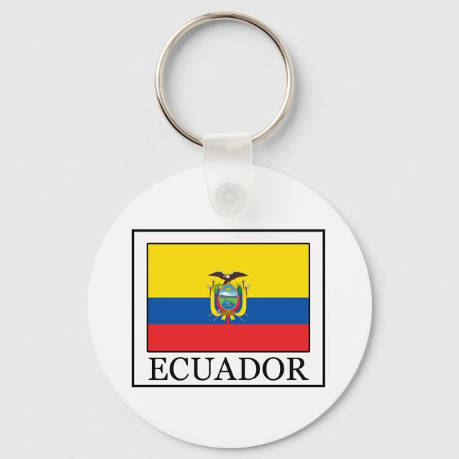 Ecuador-nyckelkedja Nyckelring (Framsida)