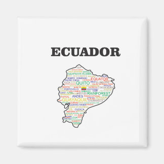 ECUADOR ORDCOLLAGE MAGNET