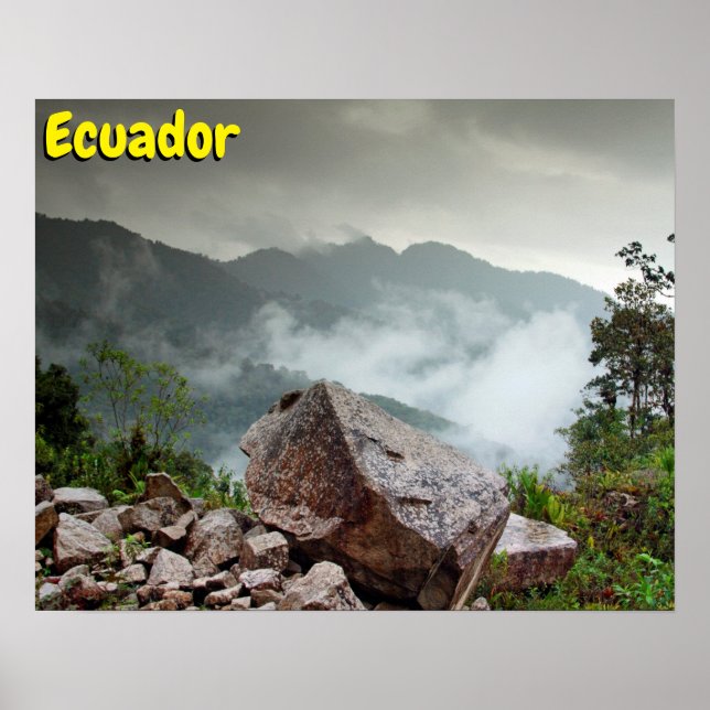 Ecuador Poster (Framsidan)