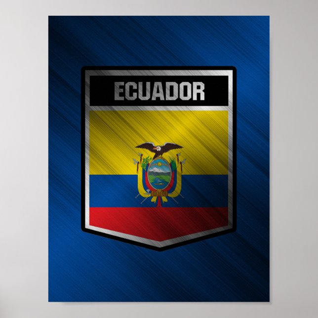 Ecuador Poster (Framsidan)