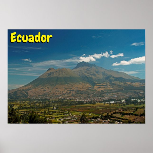 Ecuador Poster (Framsidan)