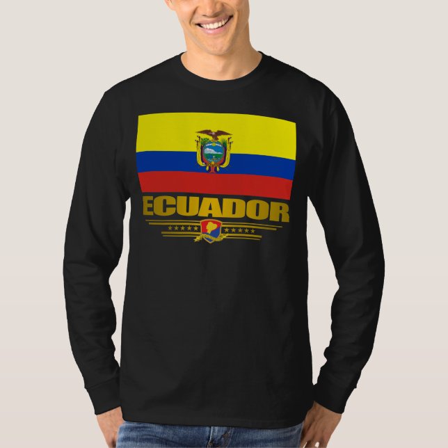 "Ecuador Pride" Shirts T-shirt (Framsida)