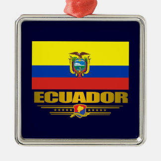 "Ecuador-Pridet" Julgransprydnad Metall