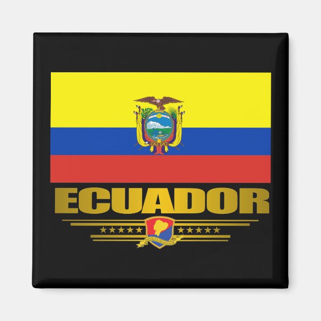 "Ecuador-Pridet" Magnet (Framsidan)