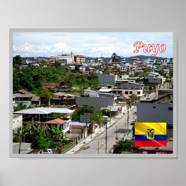 Ecuador - Puerto Francisco de Orellana - Poster (Framsidan)