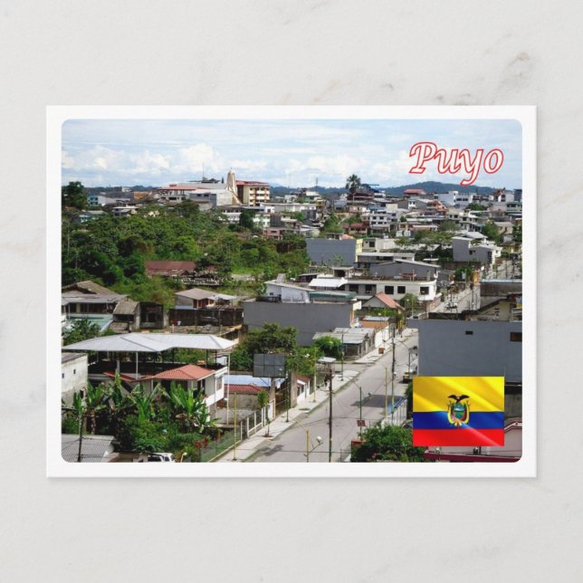 Ecuador - Puerto Francisco de Orellana - Vykort (Framsida)