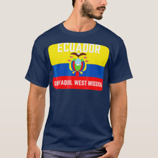 Ecuador Quayaquil Väster LDS Mormon Uppdrag T Shirt