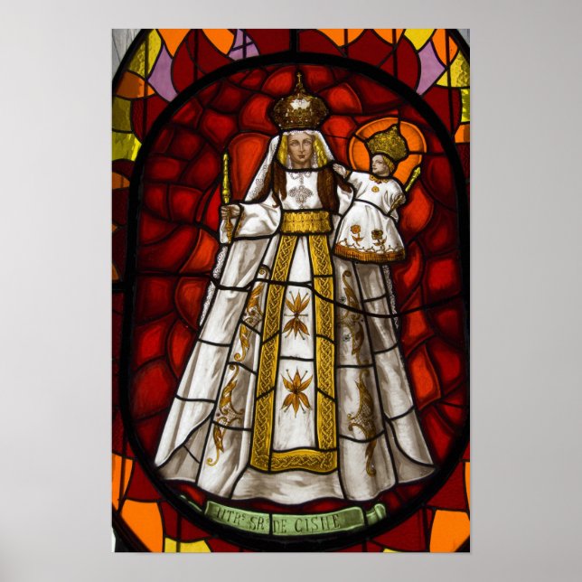 Ecuador, Quito. Status för det vingade Junggin 2 Poster (Framsidan)