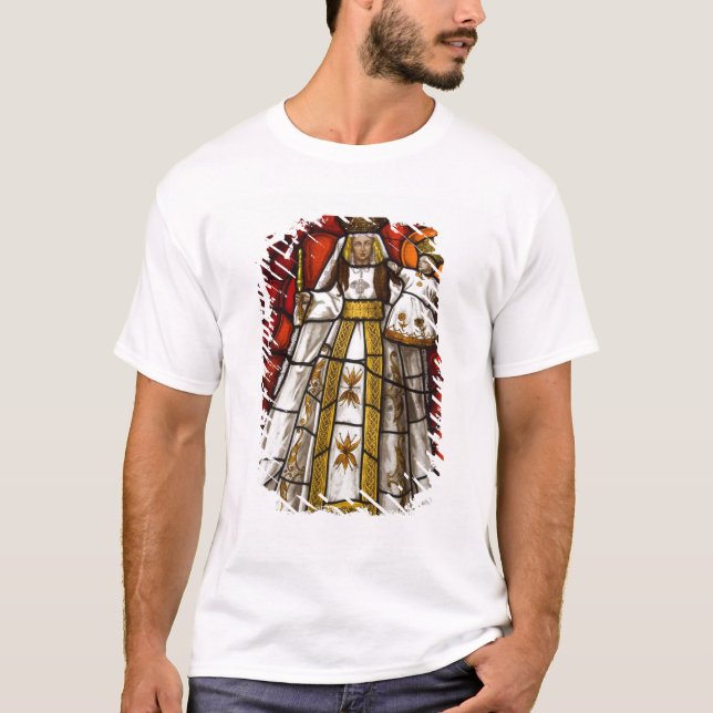 Ecuador, Quito. Staty av den bevingade jungfrun 2 T-shirt (Framsida)