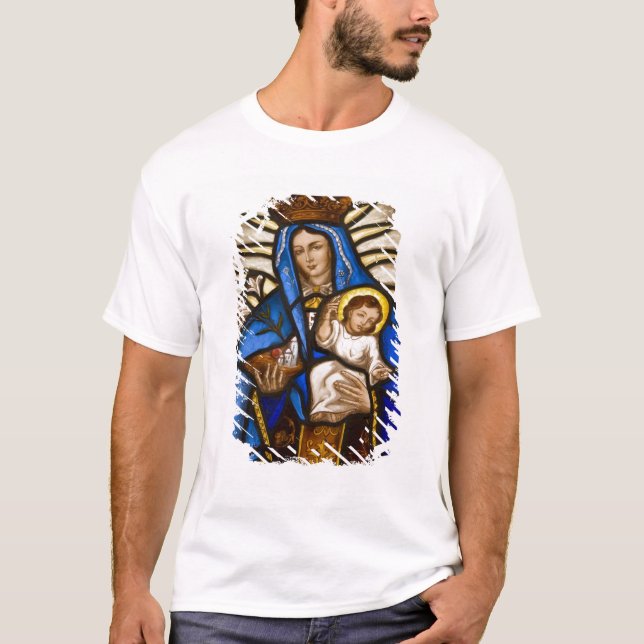 Ecuador, Quito. Staty av den bevingade jungfrun Tee (Framsida)