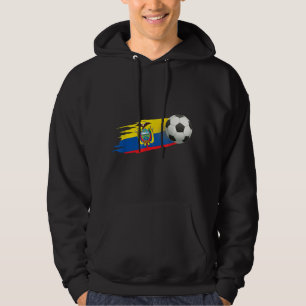Ecuador Soccer Ball Ecuador Flagga Jersey - Ecuado Hoodie