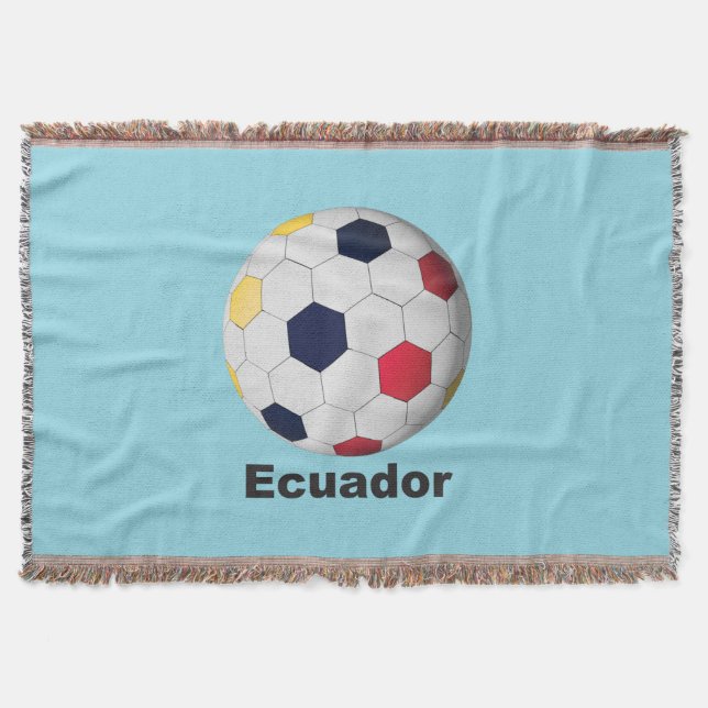 Ecuador Soccer Filt (Framsidan)