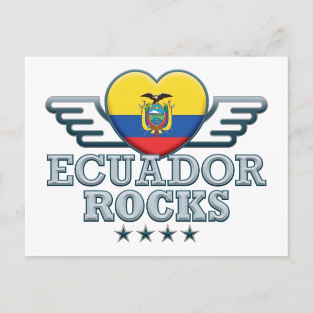 Ecuador Sten v2 Vykort (Framsida)