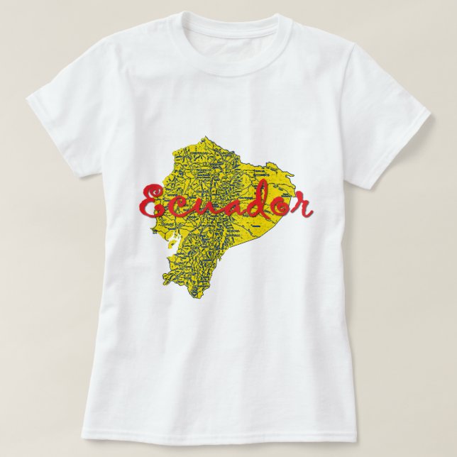 Ecuador T Shirt (Design framsida)
