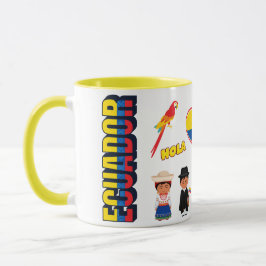 Ecuador Travel Mug Discove the Middle of the Wolrd Mugg