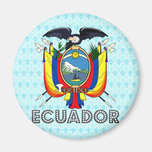 Ecuador vapensköld magnet