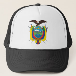 Ecuador vapensköld truckerkeps