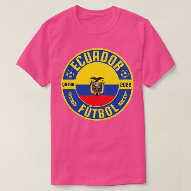 Ecuador Vm 5 T Shirt (Design framsida)