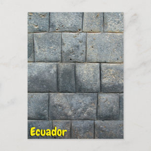 Ecuador Vykort