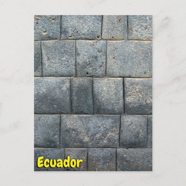 Ecuador Vykort (Framsida)