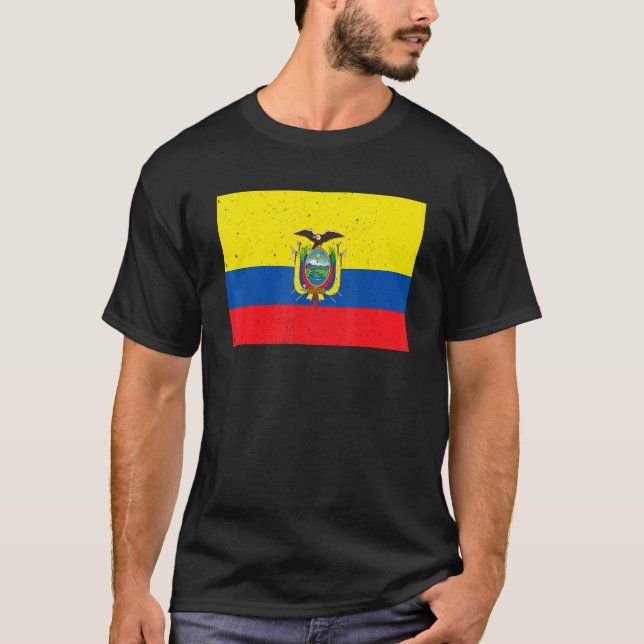 Ecuadorian Ecuador Flag Pride Ecuadorian Flag T Shirt (Framsida)