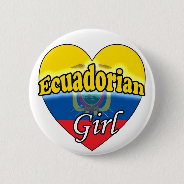 Ecuadorian Girl Knapp (Framsida)
