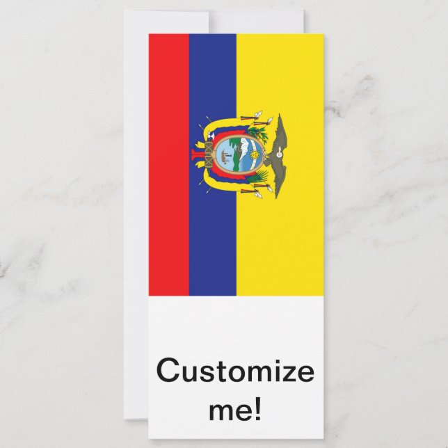 ecuadoriansk Flagga (Framsida)
