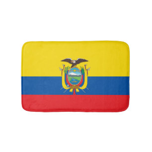 Ecuadoriansk flagga badrumsmatta
