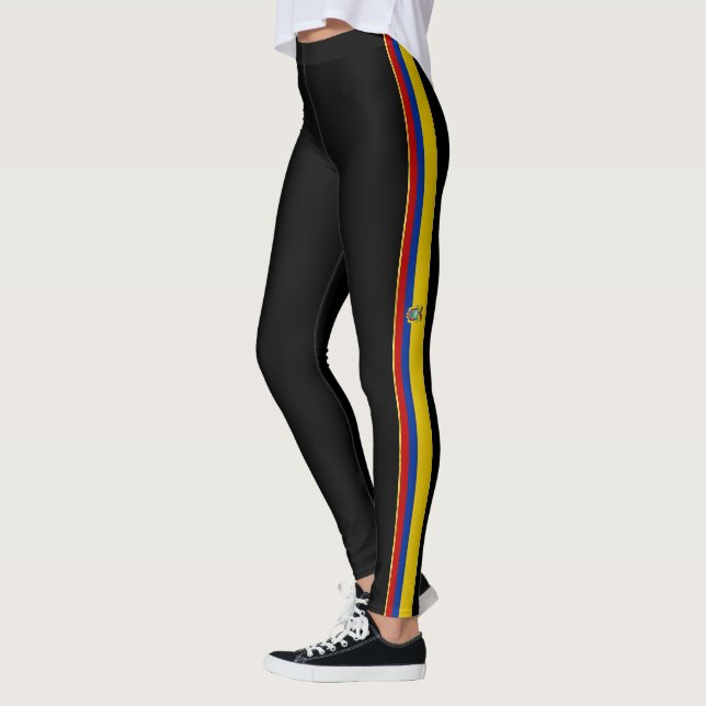 Ecuadoriansk flagga leggings (Vänster)