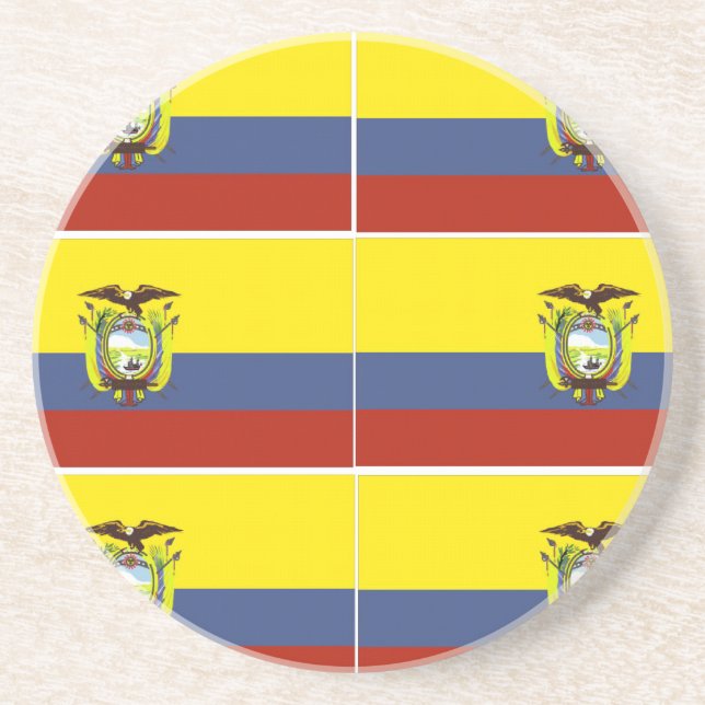 ecuadoriansk flagga underlägg (Framsidan)