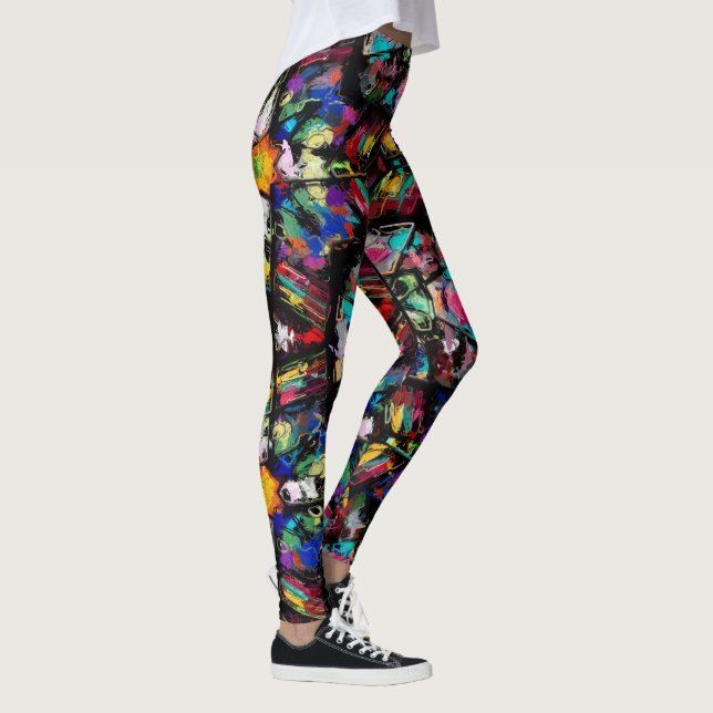 Ecuadoriansk glasskikt leggings (Höger)