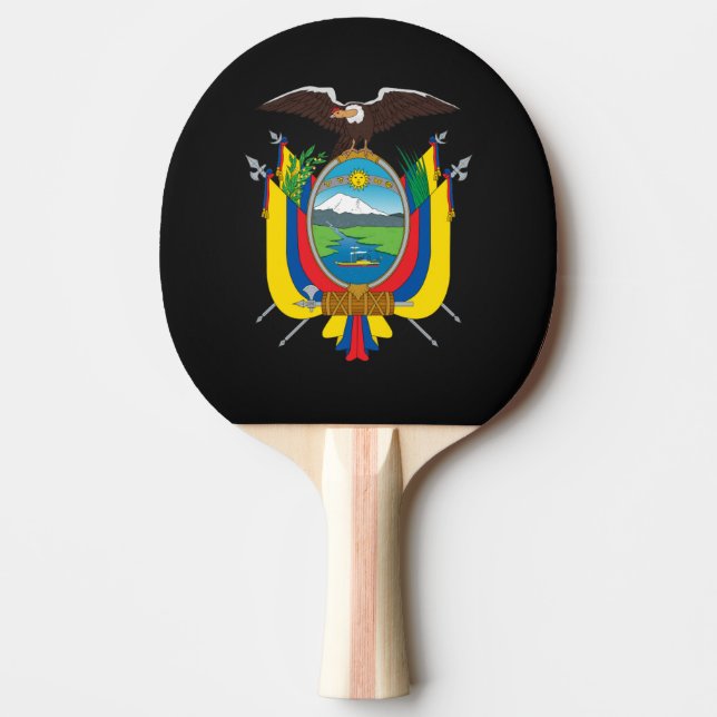 ecuadoriansk jacka av arm pingisracket (Framsidan)