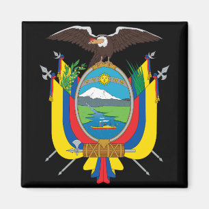 ecuadorianska emblem magnet