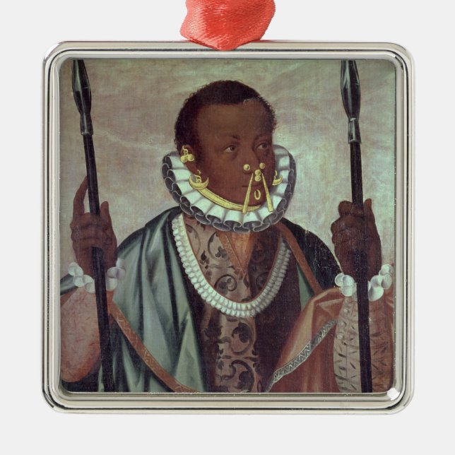 Ecuadorianskt från Quito Julgransprydnad Metall (Framsidan)