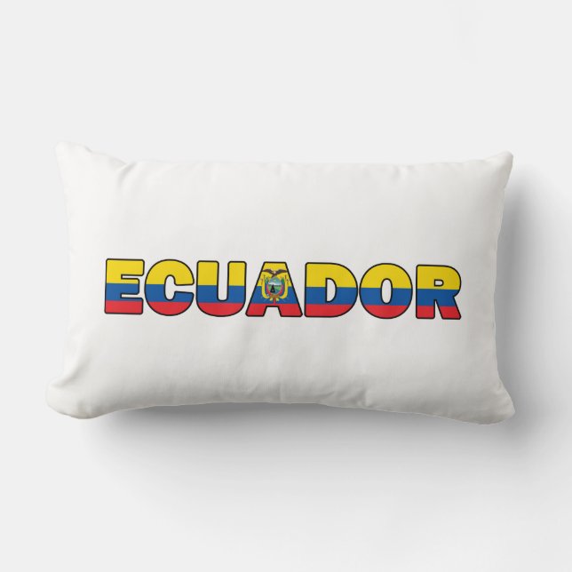 Ecuadorkudde Lumbarkudde (Framsida)
