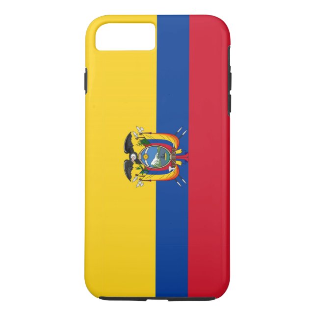 Ecuadors flagga Case-Mate iPhone skal (Baksida)