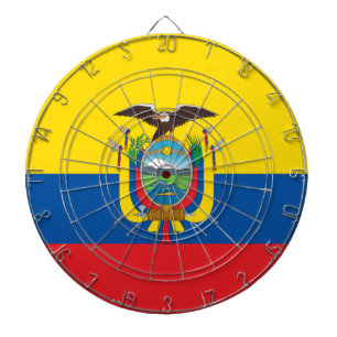 Ecuadors flagga darttavla