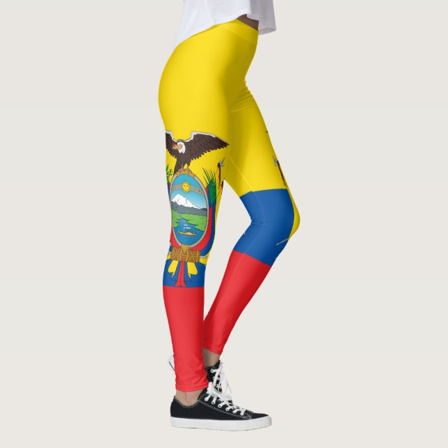 Ecuadors flagga leggings (Höger)