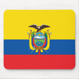 Ecuadors flagga musmatta